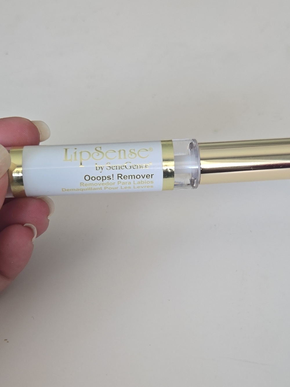 SeneGence LipSense Ooops! Remover - White & Gold